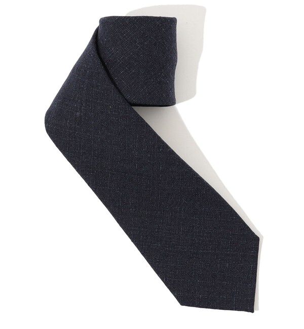 TOMORROWLAND GOODS「ERRICO FORMICOLA ウールシルク ソリッドネクタイ」|ネクタイ・蝶ネクタイ|69 ネイビー