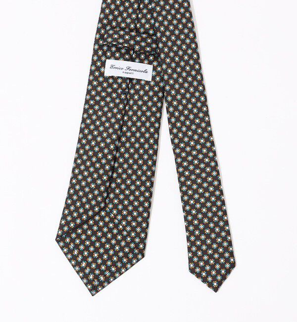 TOMORROWLAND GOODS「ERRICO FORMICOLA シルクプリント 小紋柄ネクタイ」|ネクタイ・蝶ネクタイ|
