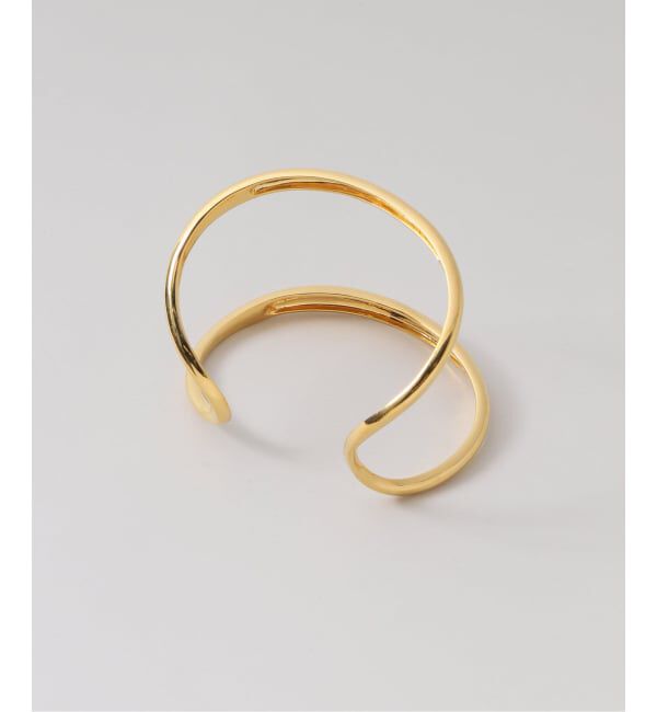 Plage「JAMIRAY / ジャミレイ LINE SCULPT GD バングル」|ブレスレット・バングル|