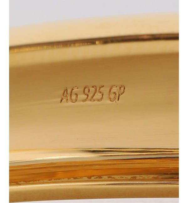 Plage「JAMIRAY / ジャミレイ LINE SCULPT GD バングル」|ブレスレット・バングル|