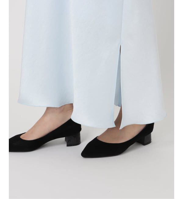 IENA「《WEB・一部店舗限定 追加12》ダブルサテンスカート」|スカート|