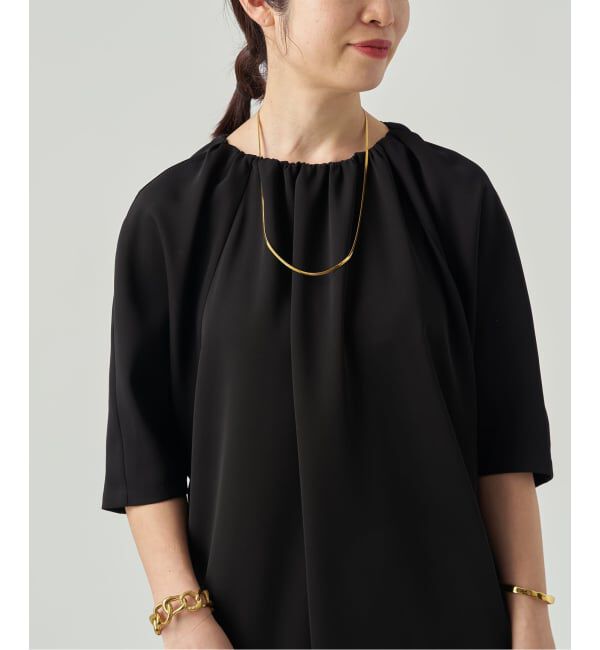 VERMEIL par iena「《予約》ガルーダドビークロスバルーンワンピース」|ワンピース|