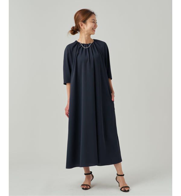 VERMEIL par iena「《予約》ガルーダドビークロスバルーンワンピース」|ワンピース|