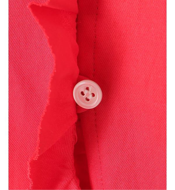 IENA「《予約/一部店舗限定》 コットンシュリンク7分袖ブラウス」|シャツ・ブラウス|