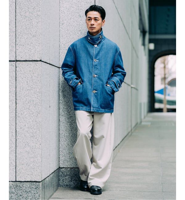 EDIFICE「2WAY CLOTH 3D フィットトラウザー」|スラックス|