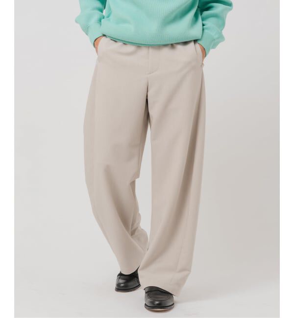 EDIFICE「2WAY CLOTH 3D フィットトラウザー」|スラックス|