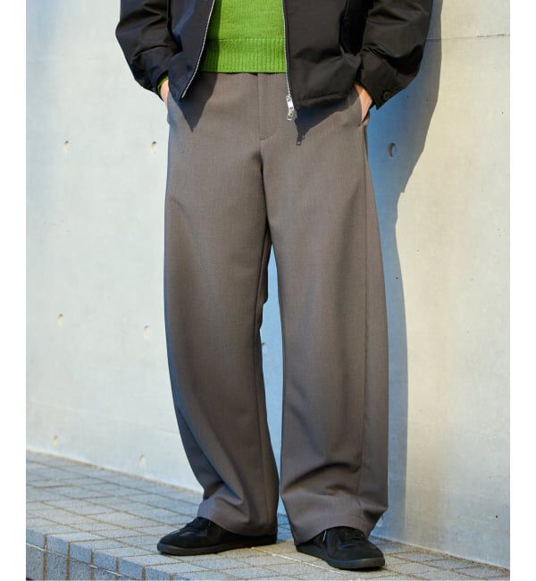 EDIFICE「2WAY CLOTH 3D フィットトラウザー」|スラックス|