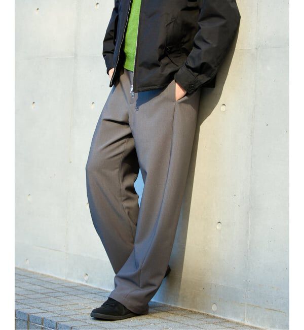 EDIFICE「2WAY CLOTH 3D フィットトラウザー」|スラックス|
