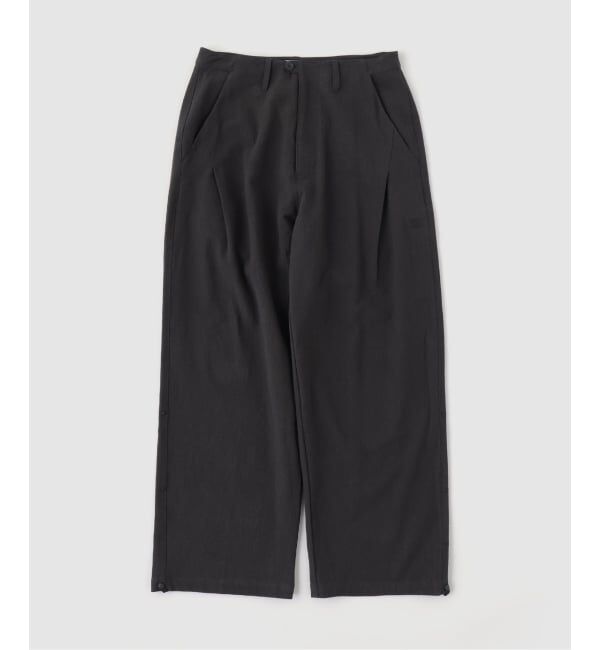 PULP「SAN SAN GEAR / サンサンギア WEAVE TAPED PANTS」|スラックス|ブラック