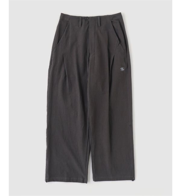 PULP「SAN SAN GEAR / サンサンギア WEAVE TAPED PANTS」|スラックス|グレー