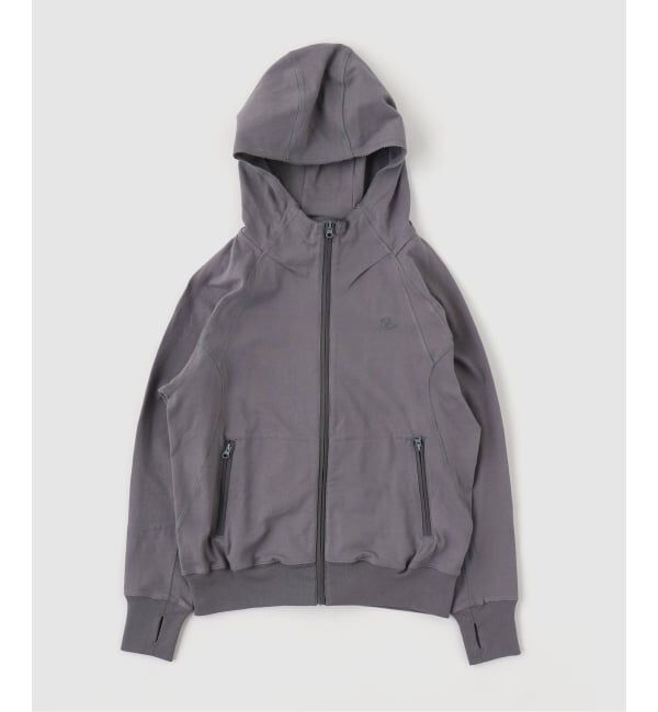 PULP「SAN SAN GEAR / サンサンギア SLING HOODIE ZIP-UP」|パーカー|グレー