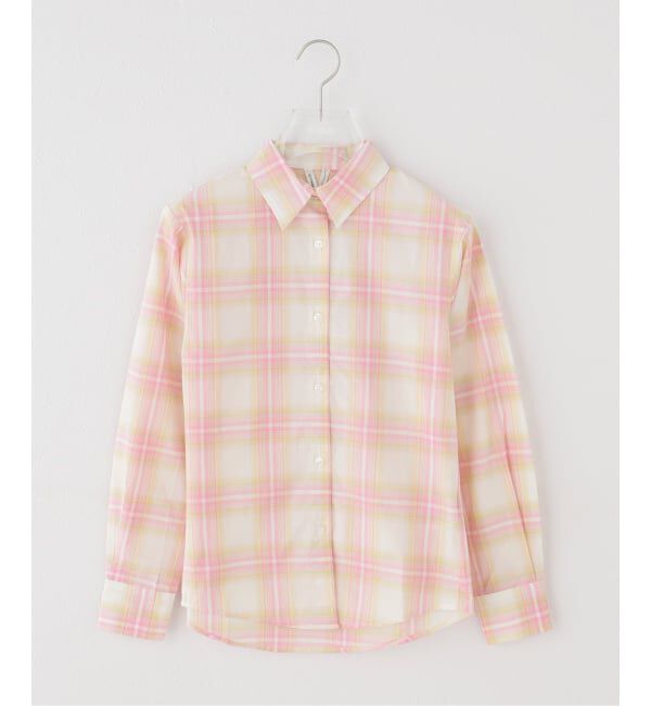 PULP「Gimaguas / ギマガス LAURA SHIRT CHECKS」|シャツ・ブラウス|ピンク