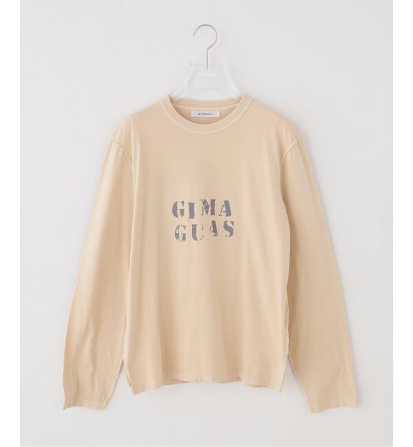 PULP「Gimaguas / ギマガス GIMA LS T-SHIRT」|Tシャツ・カットソー|ベージュ