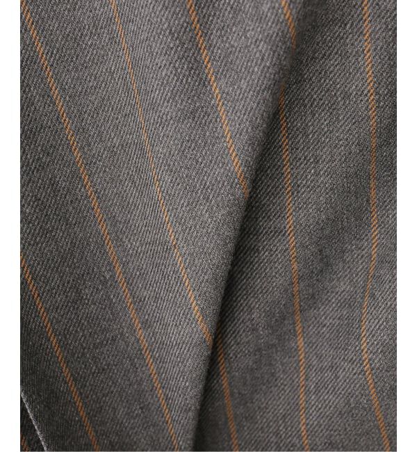 PULP「GANNI / ガニー　Wool Stripe Mid Waist Pants」|スラックス|