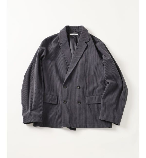 JOURNAL STANDARD relume「TECH &rdquo;SOLOTEX(R)&rdquo; コーデュロイ ウォッシャブル ダブルジャケット」|その他|グレー
