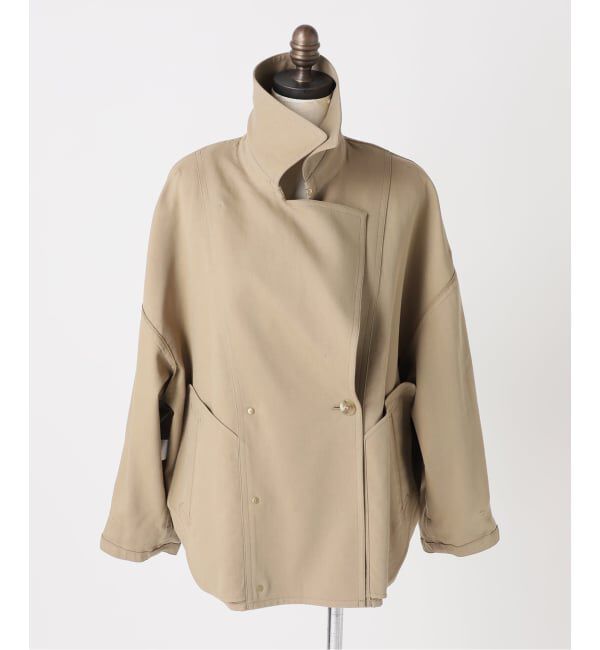 journal standard L'essage「ショートドルマントレンチコート」|トレンチコート|