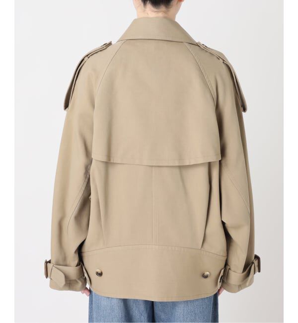 journal standard L'essage「ショートドルマントレンチコート」|トレンチコート|