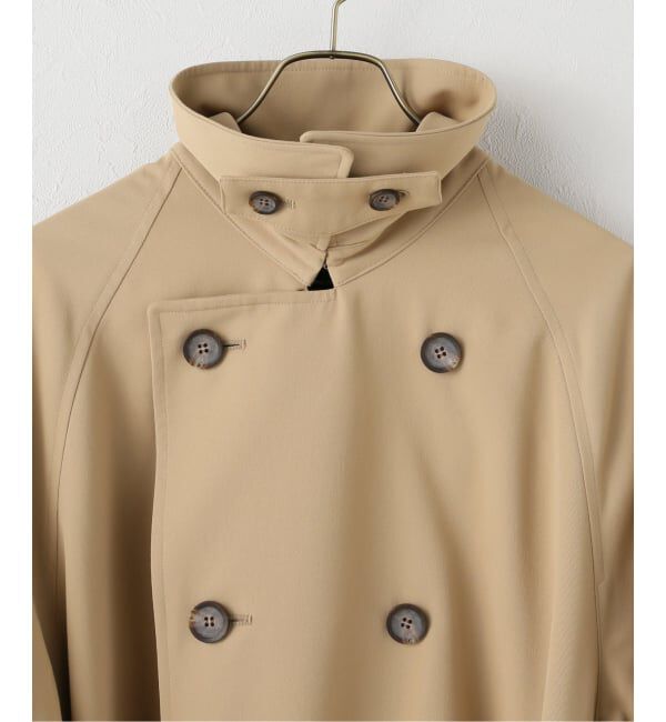 JOURNAL STANDARD「ポリエステルギャバダブルカラートレンチコート」|トレンチコート|