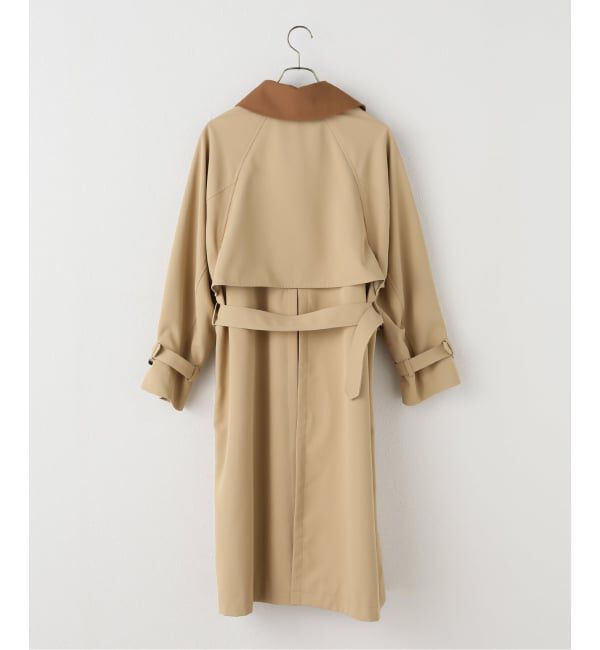 JOURNAL STANDARD「ポリエステルギャバダブルカラートレンチコート」|トレンチコート|