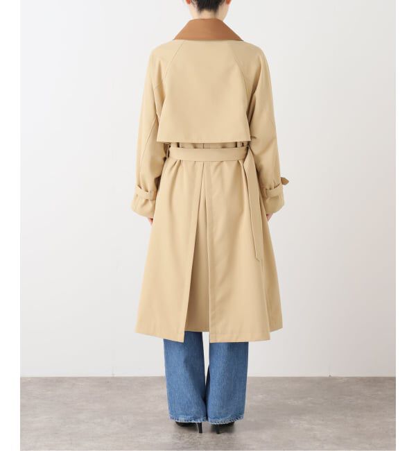 JOURNAL STANDARD「ポリエステルギャバダブルカラートレンチコート」|トレンチコート|