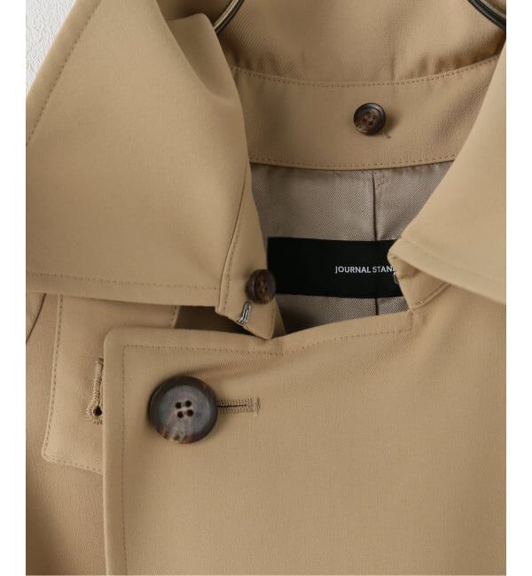 JOURNAL STANDARD「《追加2》ポリエステルギャバダブルカラートレンチコート」|トレンチコート|