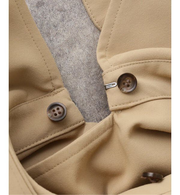 JOURNAL STANDARD「《追加2》ポリエステルギャバダブルカラートレンチコート」|トレンチコート|