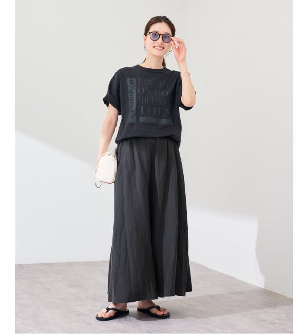 FRAMeWORK「≪予約≫リヨセル麻フレアスカート」|スカート|