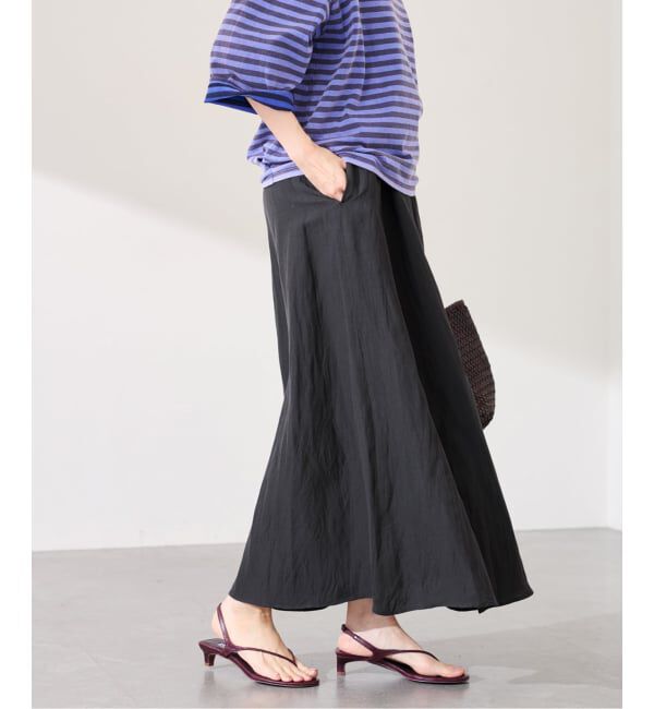 FRAMeWORK「≪予約≫リヨセル麻フレアスカート」|スカート|
