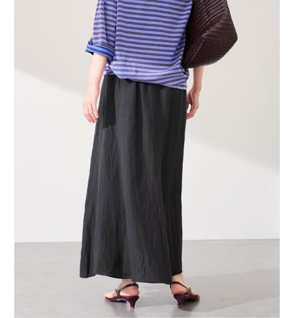 FRAMeWORK「≪予約≫リヨセル麻フレアスカート」|スカート|