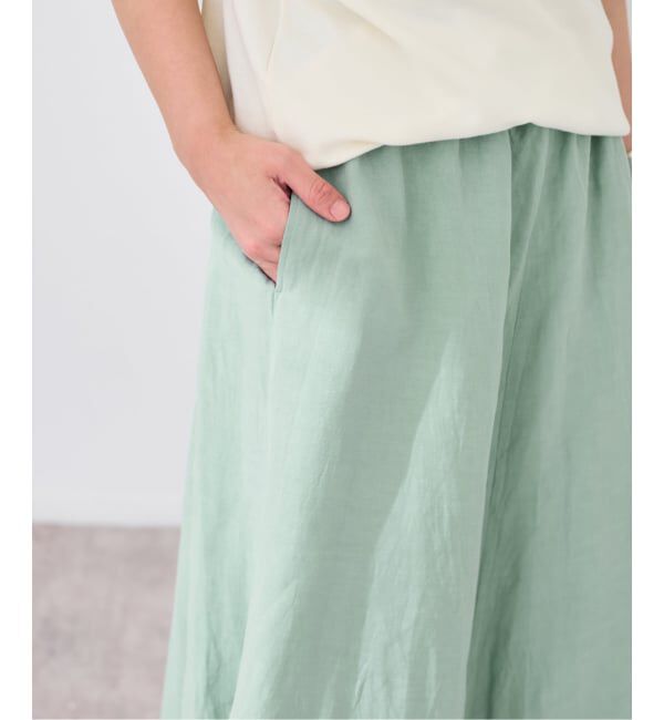 FRAMeWORK「≪予約≫リヨセル麻フレアスカート」|スカート|