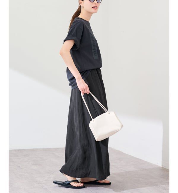 FRAMeWORK「≪予約≫リヨセル麻フレアスカート」|スカート|