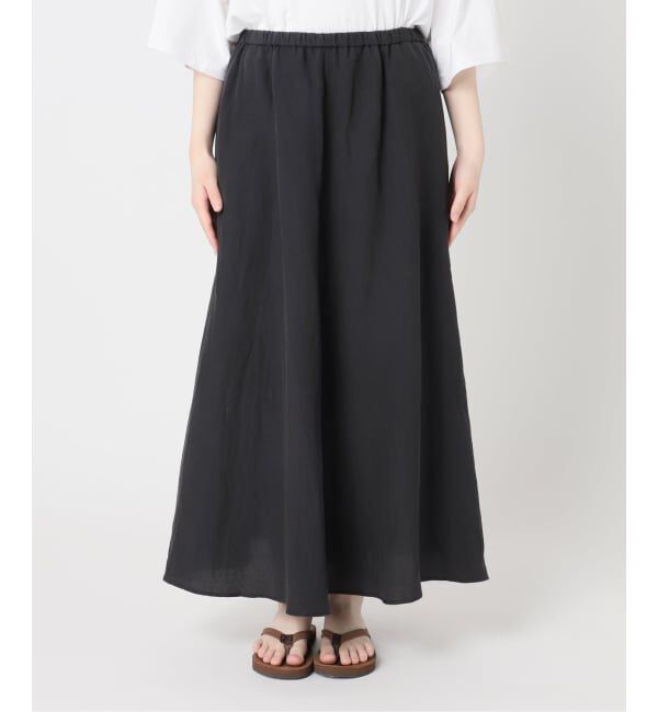 FRAMeWORK「≪予約≫リヨセル麻フレアスカート」|スカート|