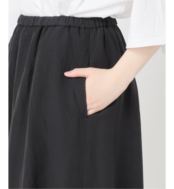 FRAMeWORK「≪予約≫リヨセル麻フレアスカート」|スカート|