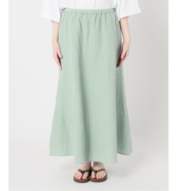 FRAMeWORK「≪予約≫リヨセル麻フレアスカート」|スカート|