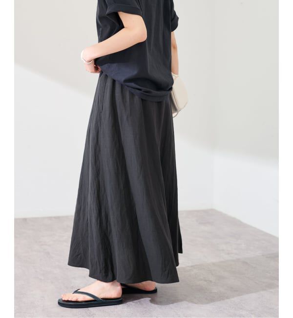 FRAMeWORK「≪予約≫リヨセル麻フレアスカート」|スカート|