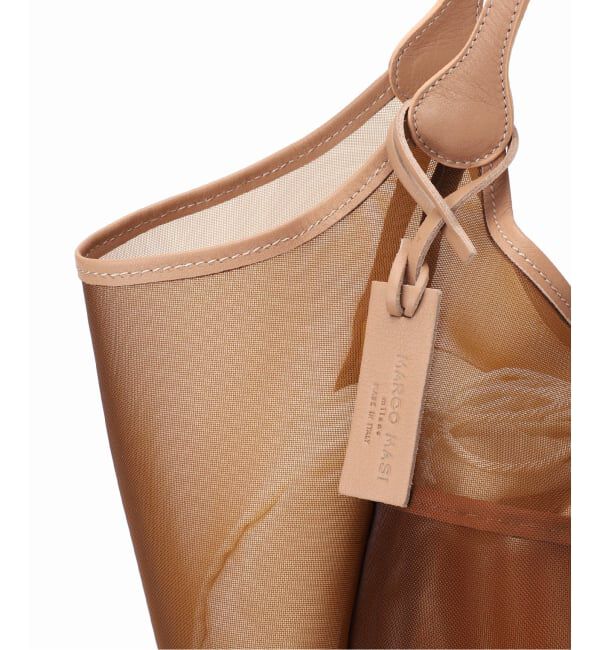 NOBLE「《追加予約》MARCO MASI/マルコマージ チュールバッグ」|トートバッグ|