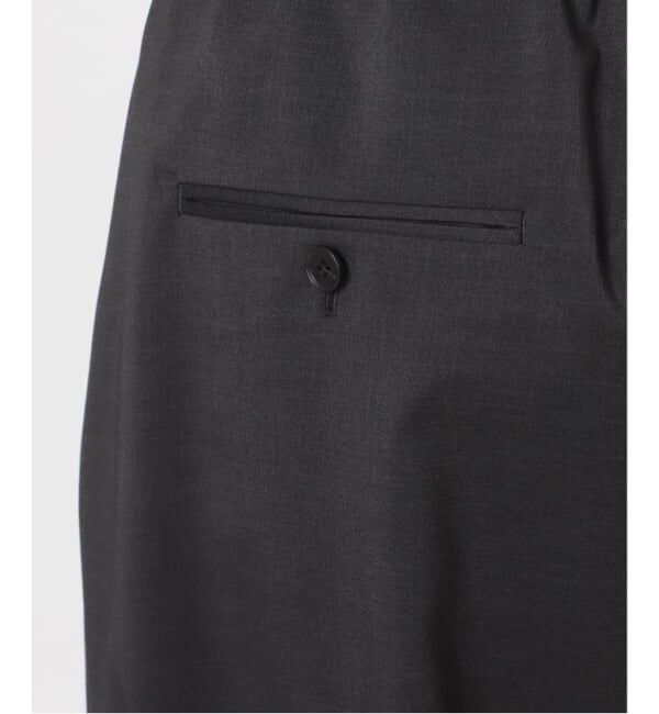 FRAMeWORK「≪WEB限定≫タックカーブバックゴムパンツ 2」|スラックス|