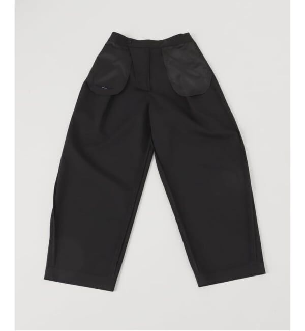 FRAMeWORK「≪WEB限定≫タックカーブバックゴムパンツ 2」|スラックス|