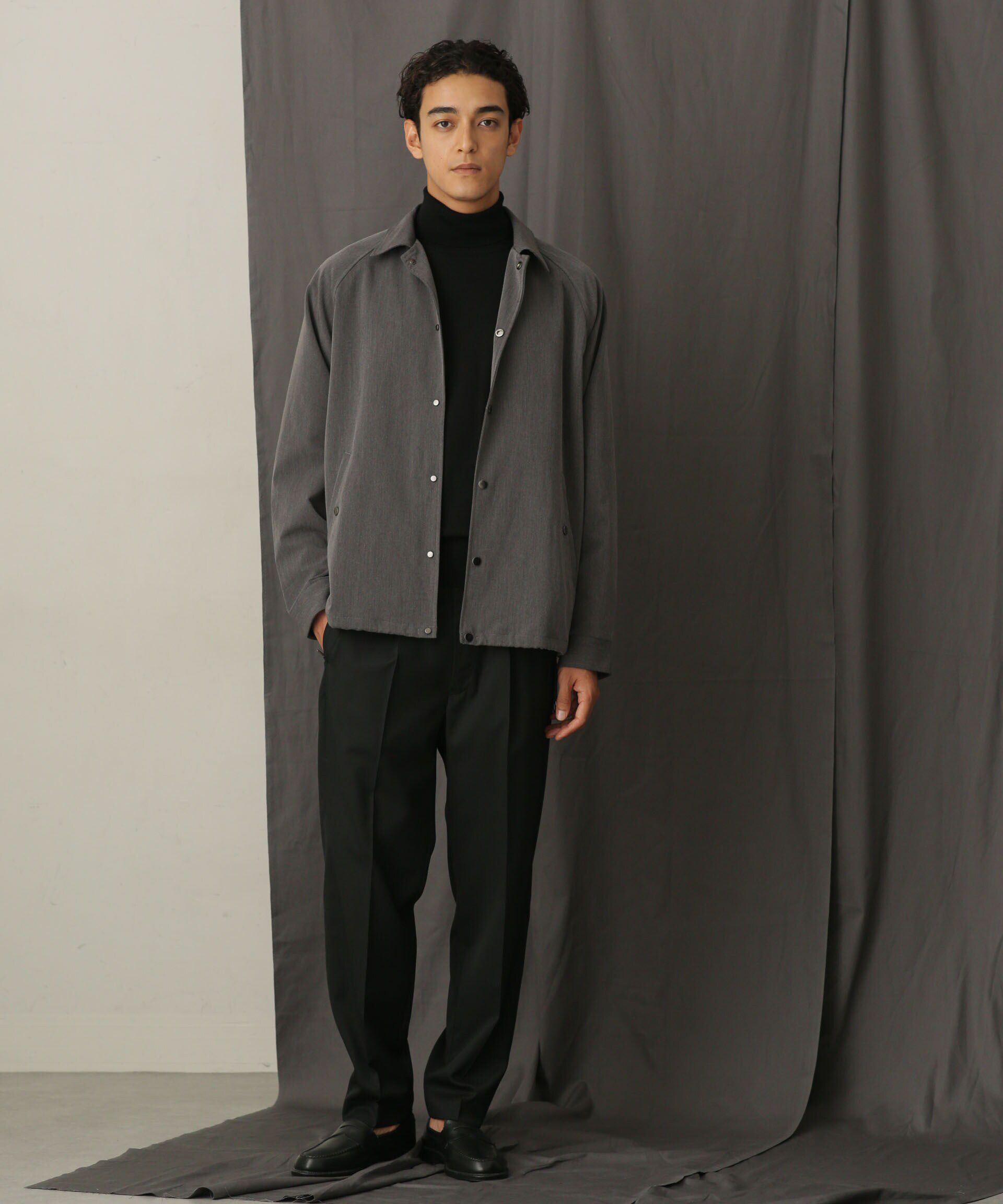 nano･universe「「毛玉レスニット」 ファインゲージタートルネック」|ニット・セーター|