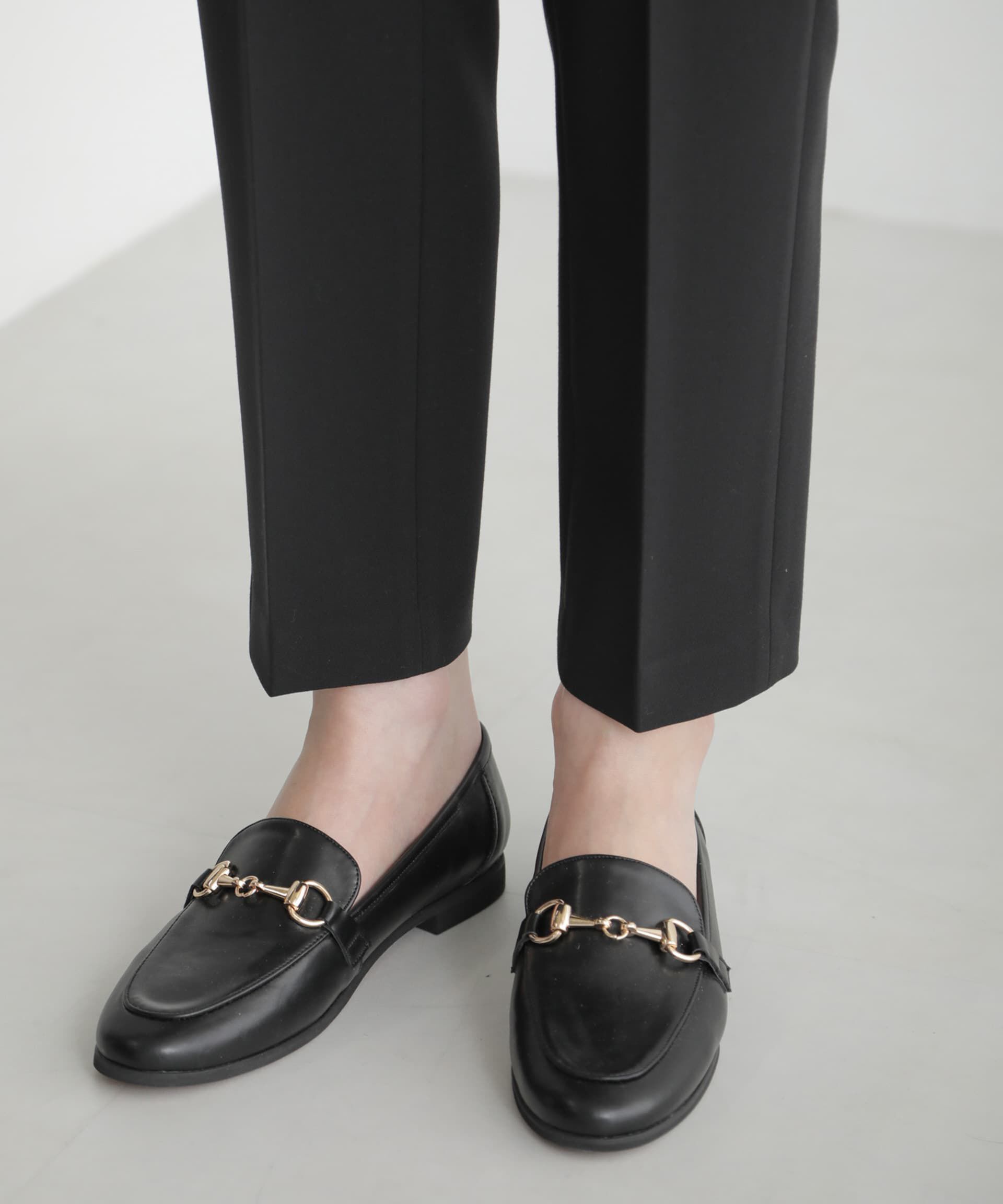 nano･universe「スリムテーパードパンツ」|スラックス|