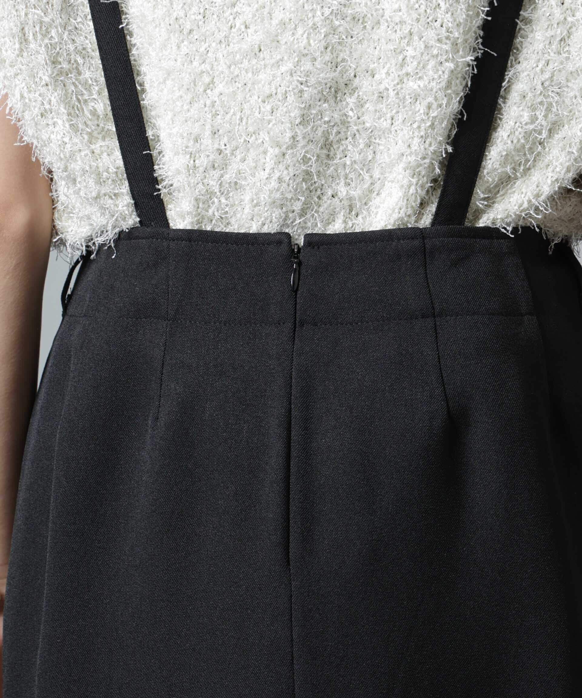 nano･universe「取り外しサスペンダー2wayスカート」|ワンピース|