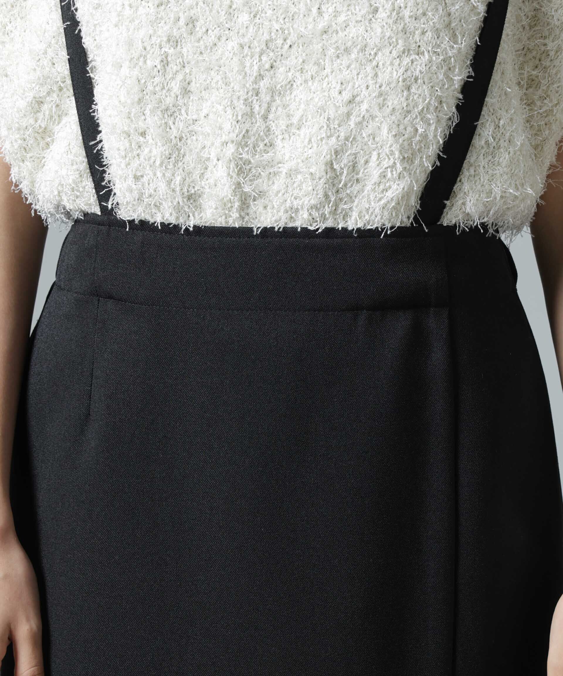 nano･universe「取り外しサスペンダー2wayスカート」|ワンピース|