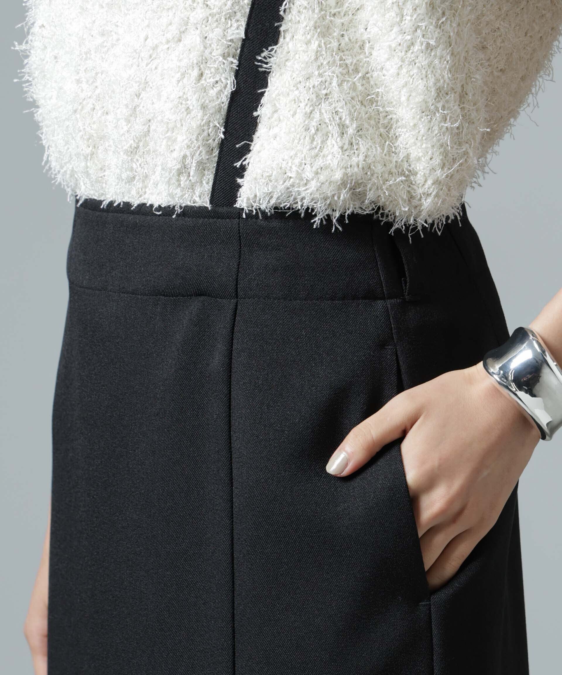 nano･universe「取り外しサスペンダー2wayスカート」|ワンピース|