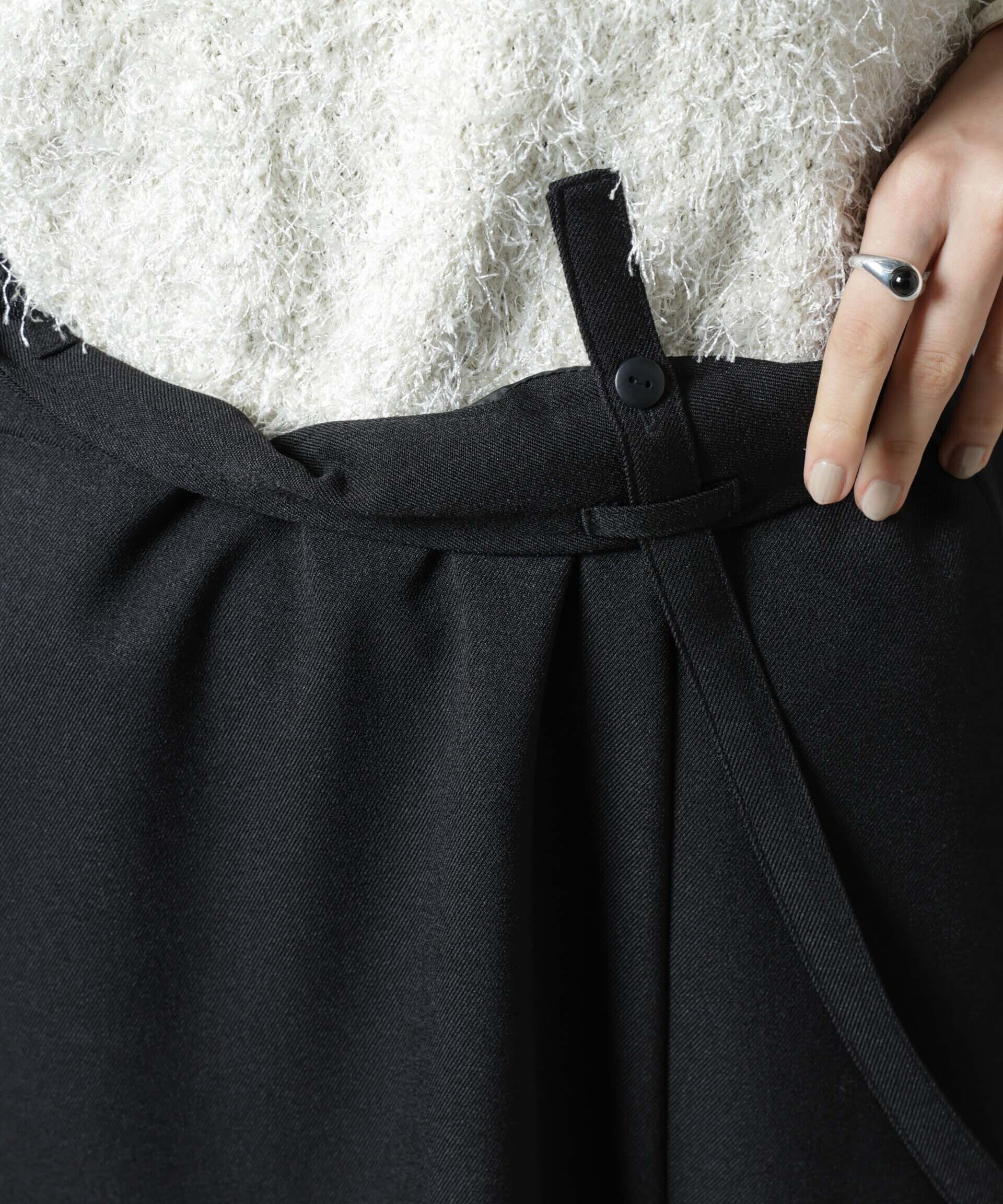 nano･universe「取り外しサスペンダー2wayスカート」|ワンピース|