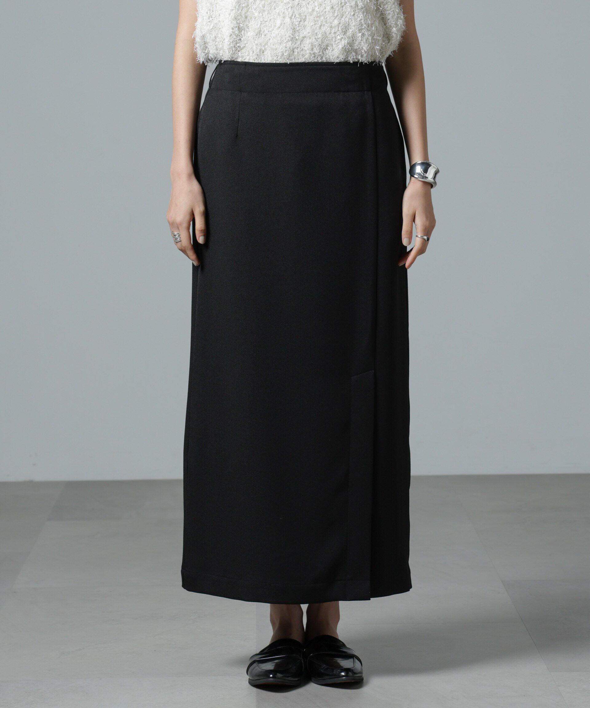 nano･universe「取り外しサスペンダー2wayスカート」|ワンピース|