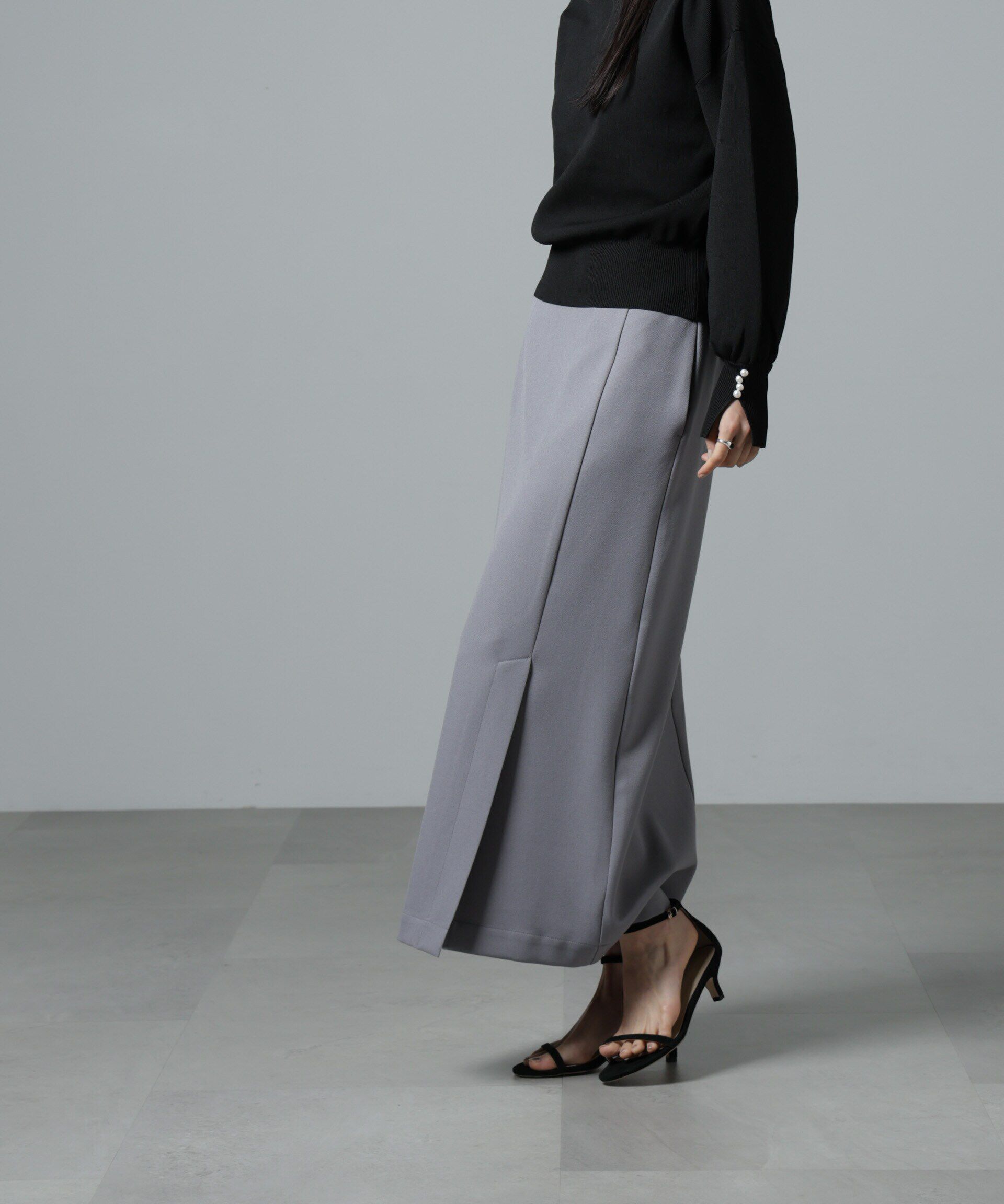 nano･universe「取り外しサスペンダー2wayスカート」|ワンピース|