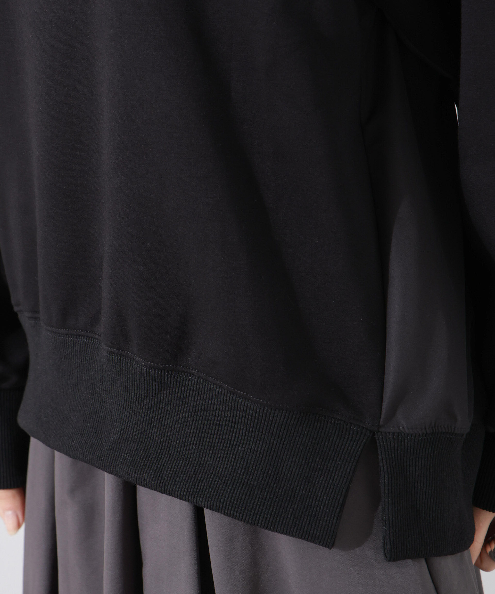 nano･universe「布帛コンビポンチカットトップス」|Tシャツ・カットソー|