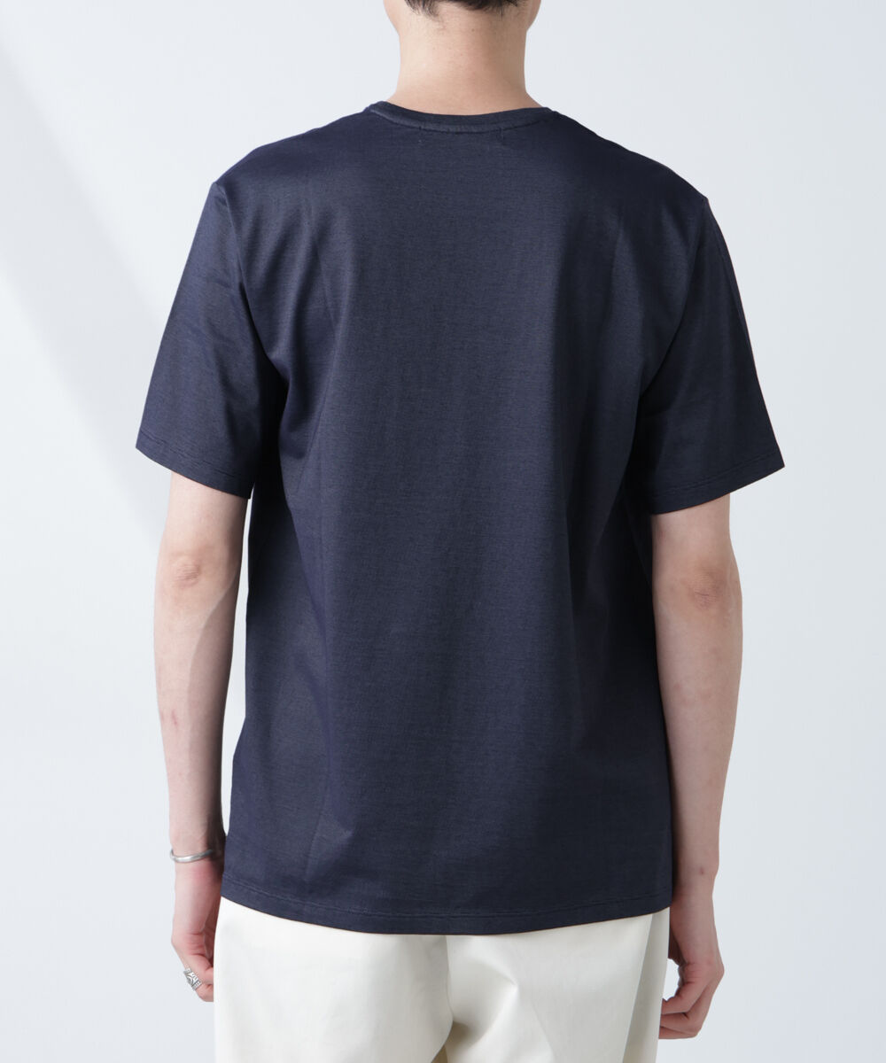 nano･universe「ソラーロライトストレッチクルーネックTシャツ(セットアップ可)」|Tシャツ・カットソー|