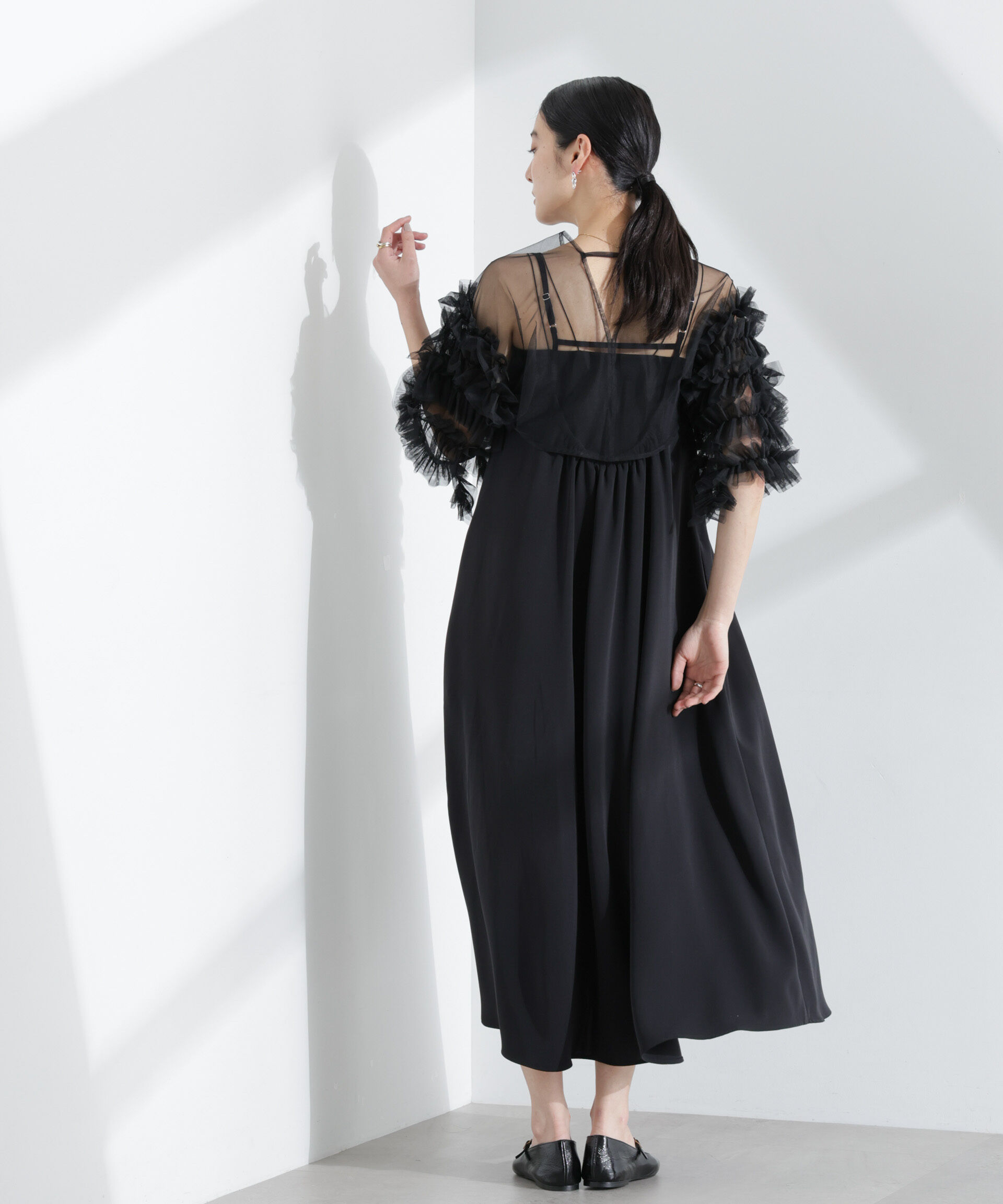 nano･universe「troisieme chaco/チュールボレロ」|シャツ・ブラウス|