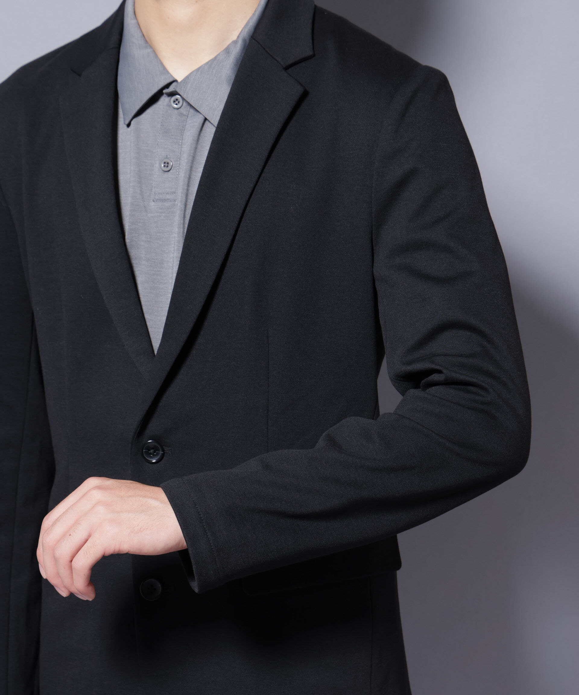 nano･universe「ストレッチカノコジャケット(セットアップ可)」|テーラードジャケット|